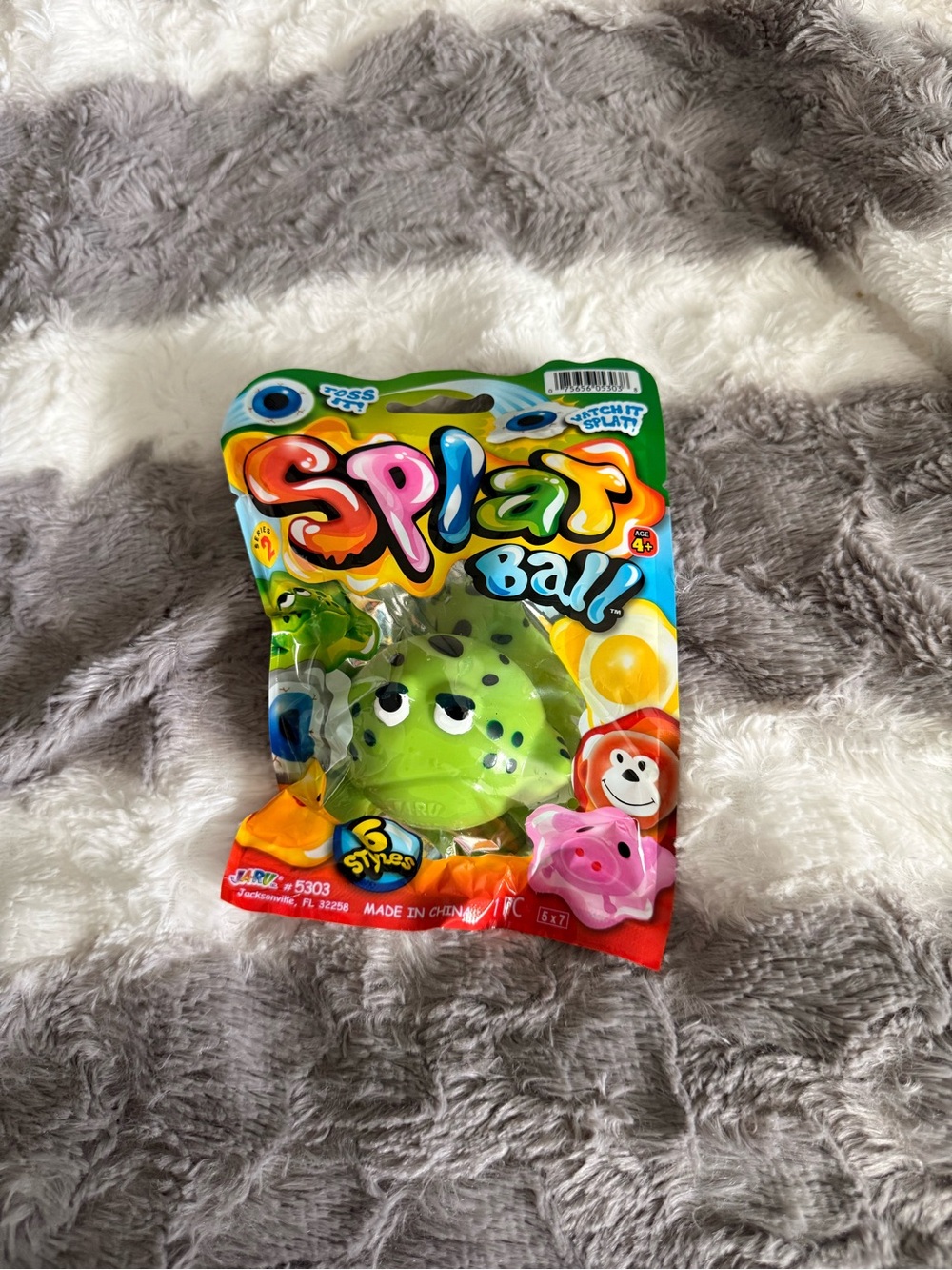 Splat ball frog JA-RU